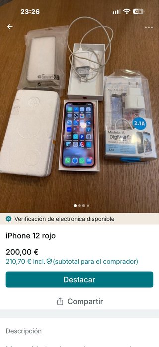 iPhone 12 Rosso