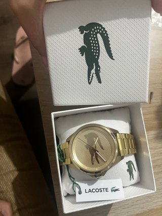 Reloj Lacoste Dorado