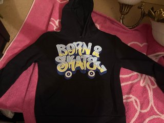 Sudadera Negra con Capucha para Niño