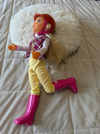 Muñeca Nancy con Caballo