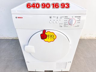 SECADORA BOSCH 7 KILOS CONDESACION. GARANTIA