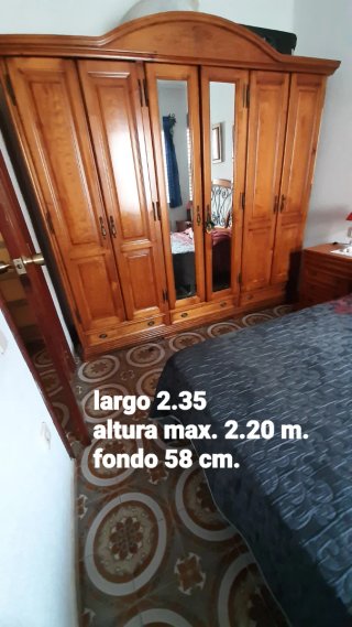 Cama 1.50 m. Pino Miel