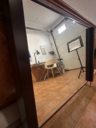 Espejo de Baño con Marco de Madera