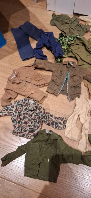 Lote Action Man con accesorios