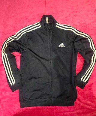 Chaqueta Adidas Azul y Blanca