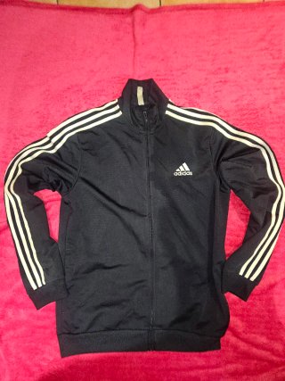 Chaqueta Adidas Azul y Blanca