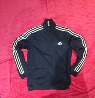 Chaqueta Adidas Azul y Blanca