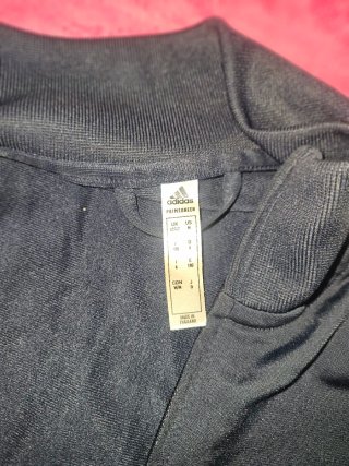 Chaqueta Adidas Azul y Blanca