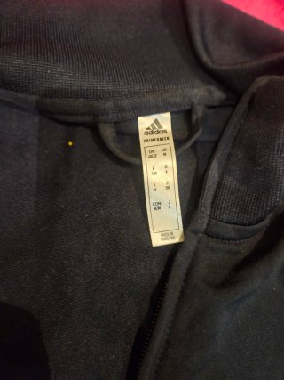 Chaqueta Adidas Azul y Blanca