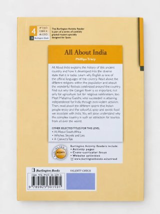 All About India - libro de lectura en inglés