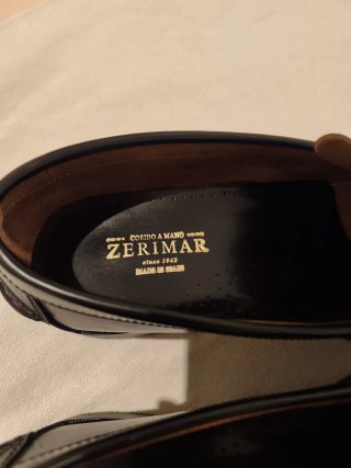 Mocasines Zerimar Cuero Negro Marrón