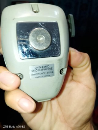Micrófono Dinámico Kenwood 600 Ohmios