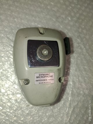 Micrófono Dinámico Kenwood 600 Ohmios