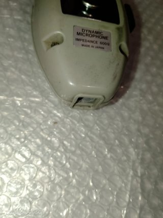 Micrófono Dinámico Kenwood 600 Ohmios