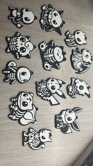 Llaveros Pokémon Halloween 3D PLA