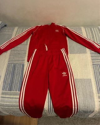 Chandal Adidas rojo