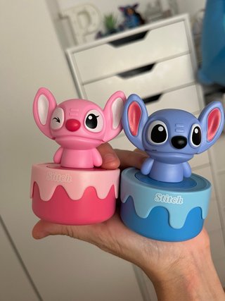 Set de 2 Figuras Stitch y Angel