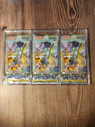 Lote 3 sobres Pokémon Dreams League japonés