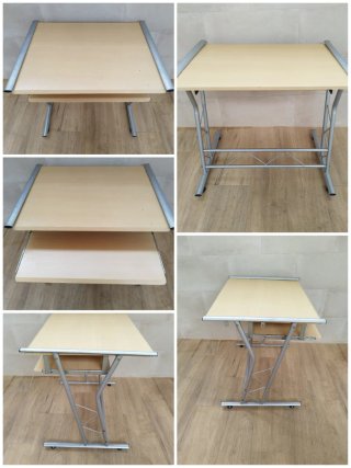 Mesa para ordenador, compacta.