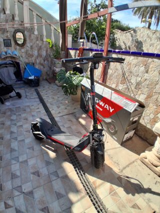 Patinete eléctrico usado 2 veces
