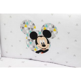 Edredón y Protector de Cuna Mickey Geo