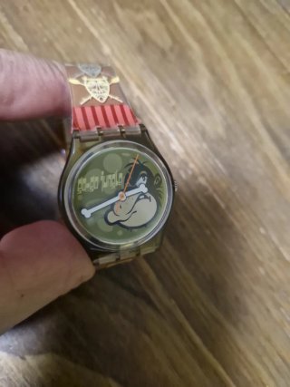 Orologio Swatch Vintage Donky Dork 1999