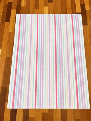Alfombra Laura Ashley Rayas 87x120 cm