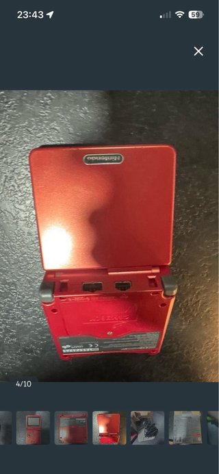 Pack de Nintendo Game Boy Advance SP Game Boy Micr