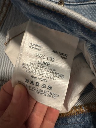 Pantalones Lee Hombre Azules Nuevos