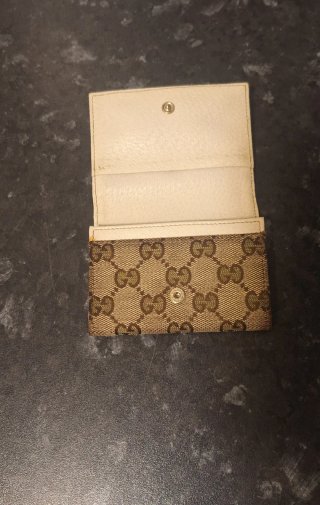 Monedero Gucci Beige