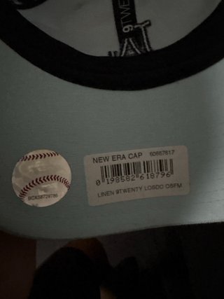 Gorra New Era 9Twenty Blanca