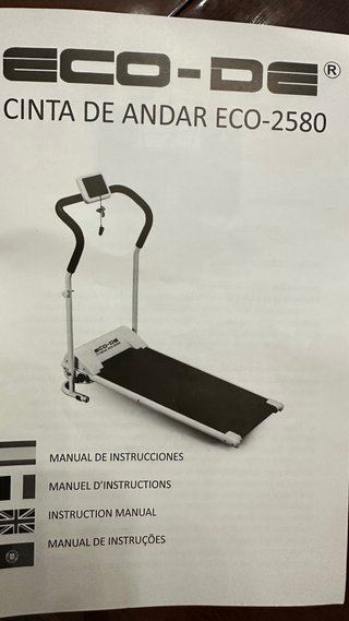 Cinta de andar plegable ECO-DE