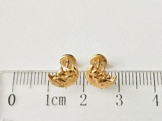 Pendientes Bebé Oro 18k Ángel Luna Cierre Rosca