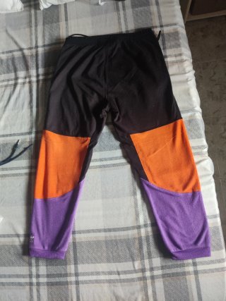 Pantalones Adidas PT3 Fleece Negro/Naranja/Morado