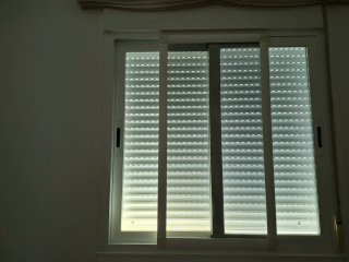 Ventana Corredera de Aluminio Blanco