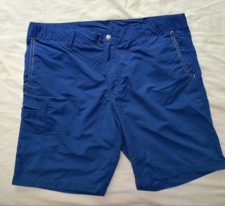 Pantalón corto montaña Quechua T42 azul
