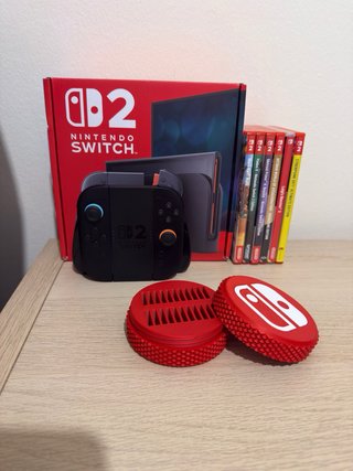 Estuche de viaje para guardar juegos switch 1 y 2