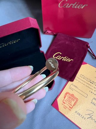 Pulsera inspo Cartier Clavo acero inoxidable