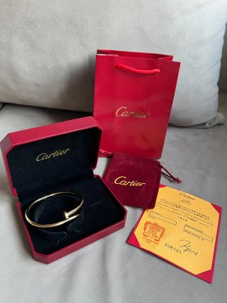 Pulsera inspo Cartier Clavo acero inoxidable