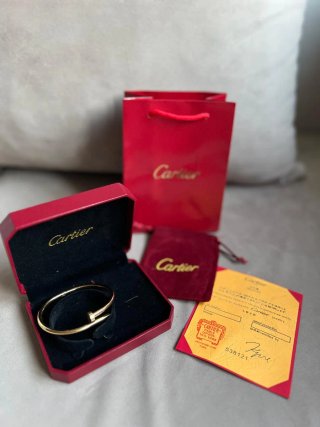 Pulsera inspo Cartier Clavo acero inoxidable