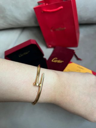 Pulsera inspo Cartier Clavo acero inoxidable