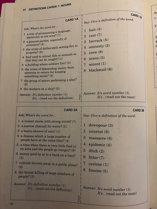 Vocabulary games and activities for teachers