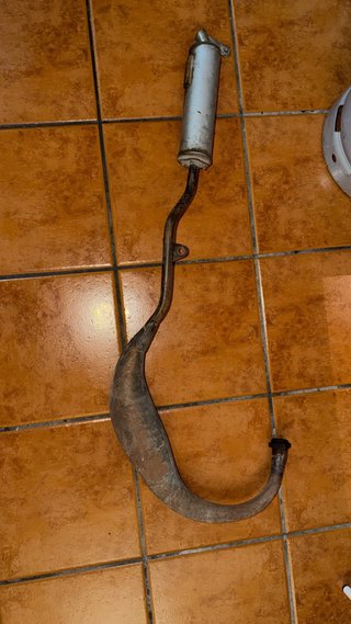 Tubo de Escape 49cc Supermotard