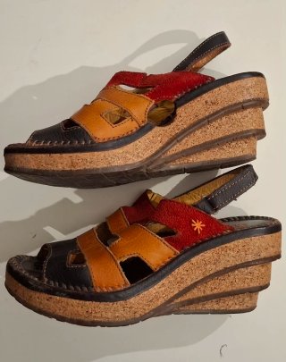 Sandalias de Piel Art Talla 37