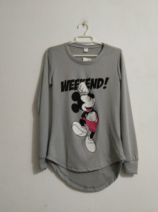 Jersey Gris Mickey Mouse Talla S