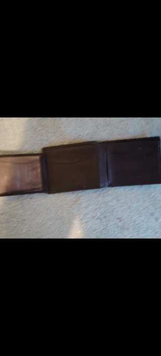 Cartera de Piel de vacuno negra.