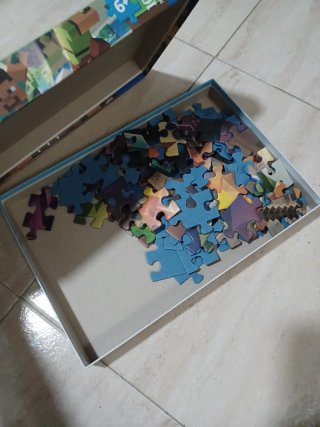 Puzzle Ravensburger Minecraft 100 Piezas