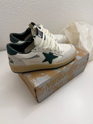 Golden Goose GGDB/BALLSTAR Verde Blanco