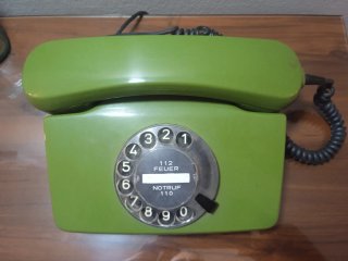Teléfono Antiguo de Disco. FeTAp 791-1. 1983