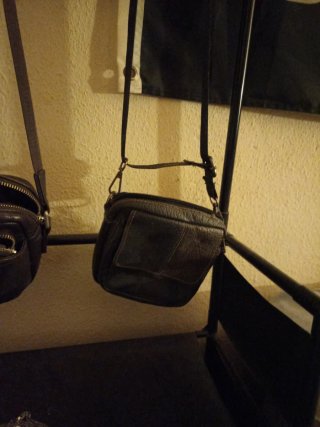 Bolso de Piel Negro